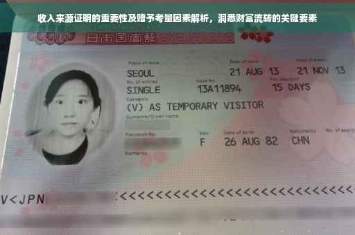 收入来源证明的重要性及赠予考量因素解析，洞悉财富流转的关键要素