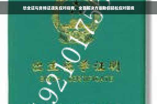 毕业证与资格证遗失应对指南，全面解决方案助你轻松应对困境