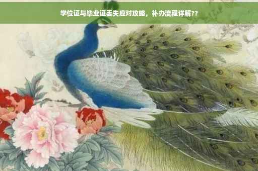 学位证与毕业证丢失应对攻略，补办流程详解??