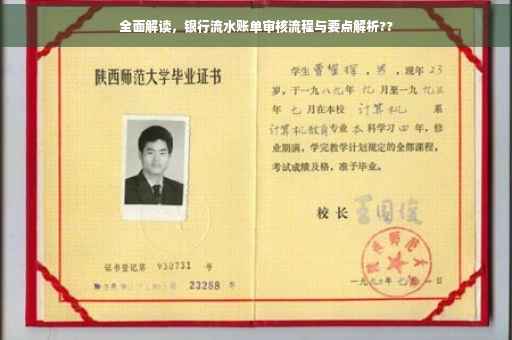 全面解读，银行流水账单审核流程与要点解析??