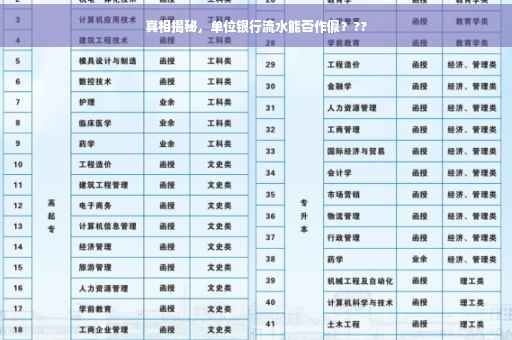 真相揭秘，单位银行流水能否作假？??