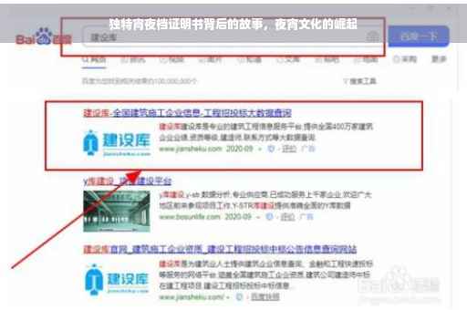 独特宵夜档证明书背后的故事，夜宵文化的崛起