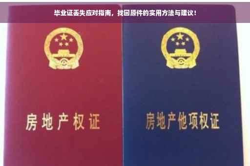 毕业证丢失应对指南，找回原件的实用方法与建议！