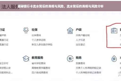 揭秘银行卡流水背后的真相与风险，流水背后的真相与风险分析