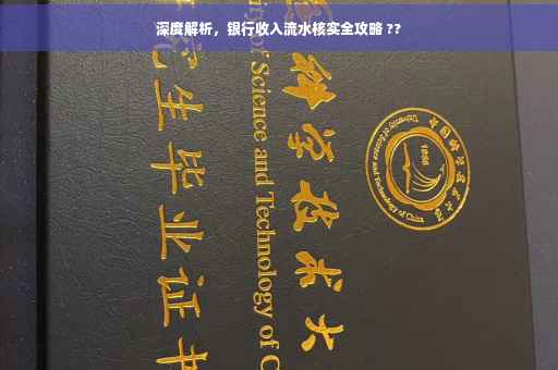 深度解析，银行收入流水核实全攻略 ??