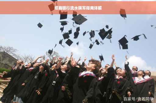 招商银行流水撰写指南详解