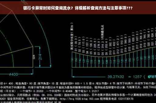 银行卡异常时如何查询流水？详细解析查询方法与注意事项???