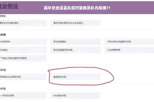 高中毕业证丢失应对策略及补办指南??