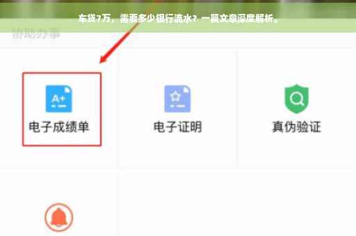 车贷7万，需要多少银行流水？一篇文章深度解析。