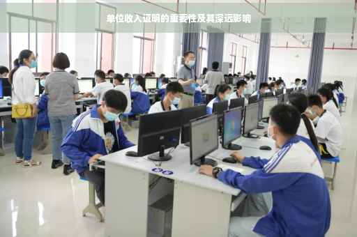 单位收入证明的重要性及其深远影响