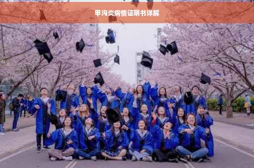甲沟炎病情证明书详解