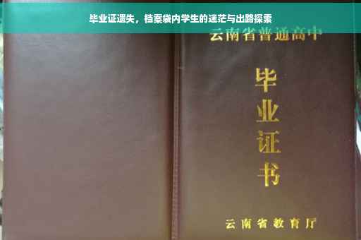 毕业证遗失，档案袋内学生的迷茫与出路探索