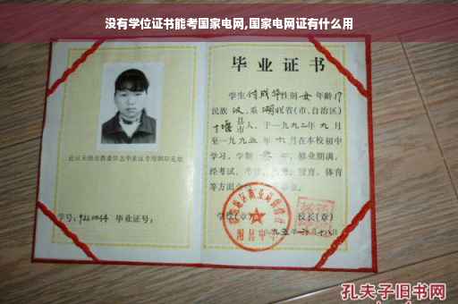 没有学位证书能考国家电网,国家电网证有什么用