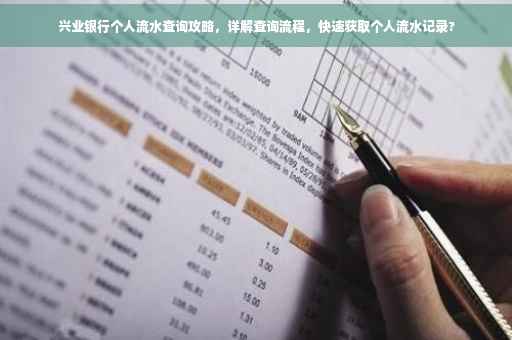 兴业银行个人流水查询攻略，详解查询流程，快速获取个人流水记录?