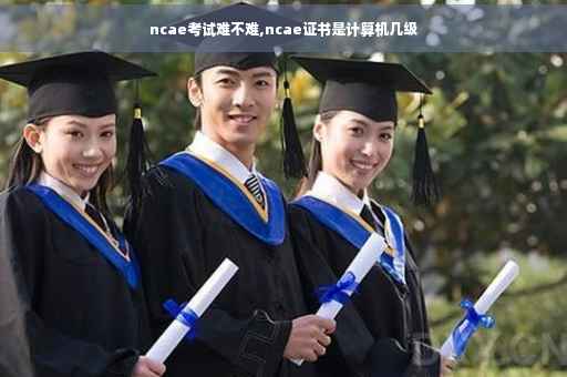 ncae考试难不难,ncae证书是计算机几级