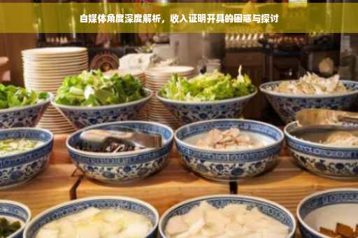 自媒体角度深度解析，收入证明开具的困惑与探讨