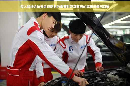 深入解析合法资金证明书的重要性及其背后的真相与细节洞察 深入解析合法资金证明书的重要性及其背后的真相与细节洞察