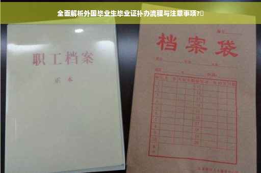 全面解析外国毕业生毕业证补办流程与注意事项?✨