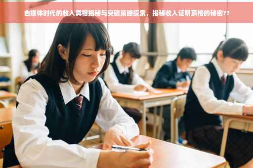 自媒体时代的收入真相揭秘与突破策略探索，揭秘收入证明顶格的秘密??