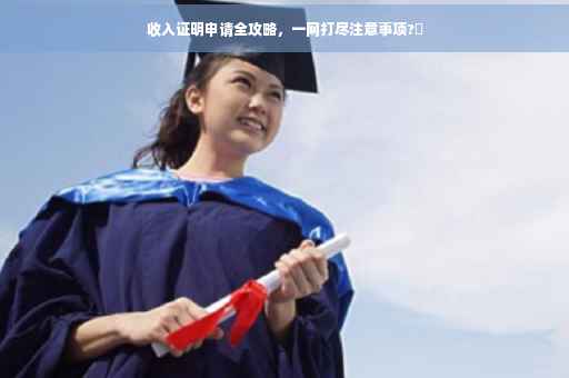 收入证明申请全攻略，一网打尽注意事项?✨