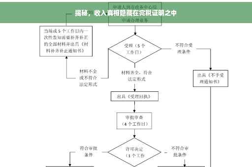 揭秘，收入真相隐藏在完税证明之中