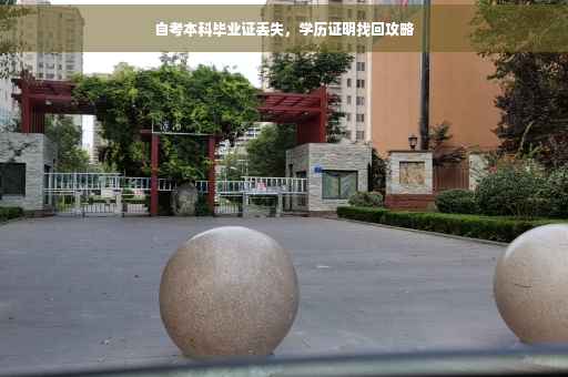 自考本科毕业证丢失，学历证明找回攻略