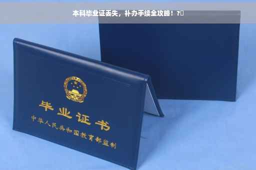 本科毕业证丢失，补办手续全攻略！?✨