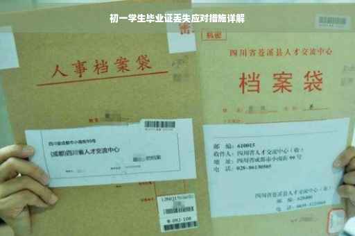 初一学生毕业证丢失应对措施详解