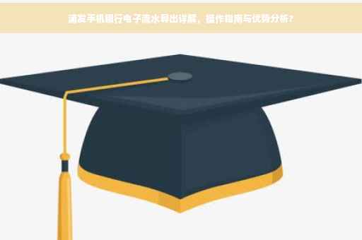 浦发手机银行电子流水导出详解，操作指南与优势分析?