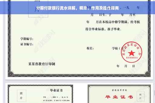 分期付款银行流水详解，概念、作用及操作指南
