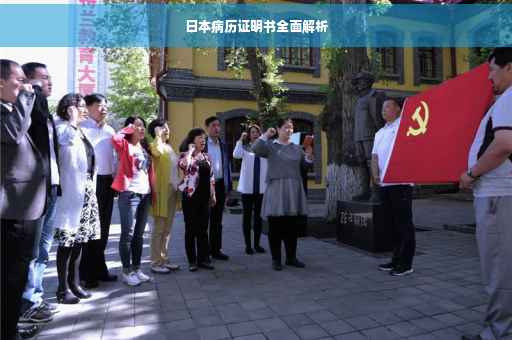 日本病历证明书全面解析