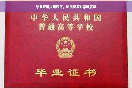 毕业证丢失与政审，影响及应对策略解析