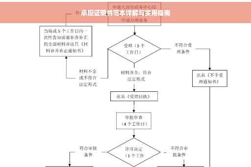 承担证明书范本详解与实用指南 承担证明书范本详解与实用指南