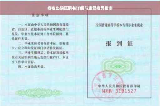 痔疮出院证明书详解与康复指导指南