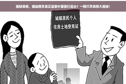 揭秘真相，哪些网贷真正需要中国银行流水？一网打尽真相大揭秘！