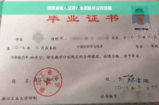 理赔需收入证明？全面解析应对流程