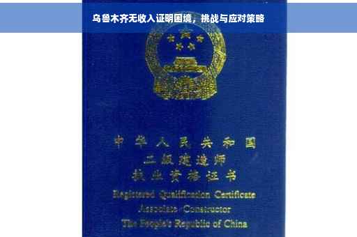 乌鲁木齐无收入证明困境，挑战与应对策略