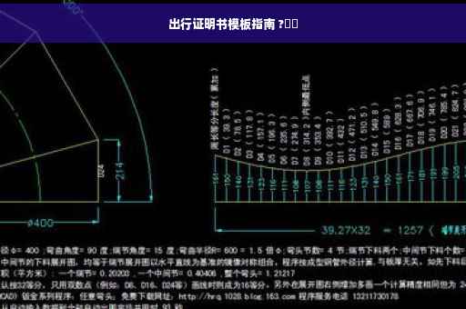 出行证明书模板指南 ?⚡️