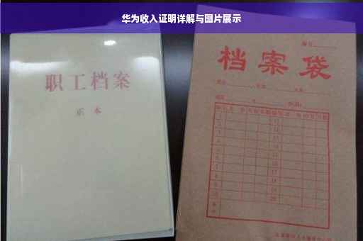 华为收入证明详解与图片展示