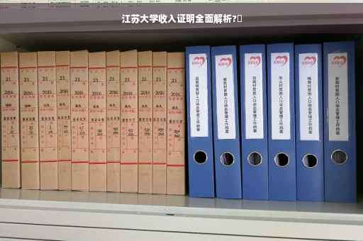 江苏大学收入证明全面解析?✨