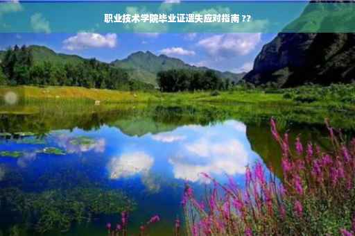 职业技术学院毕业证遗失应对指南 ??