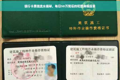 银行卡黑钱流水揭秘，每日50万背后的犯罪真相探索