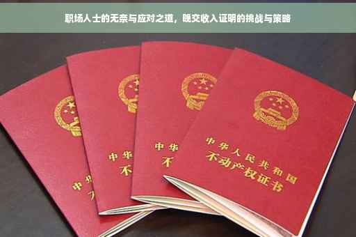 职场人士的无奈与应对之道，晚交收入证明的挑战与策略