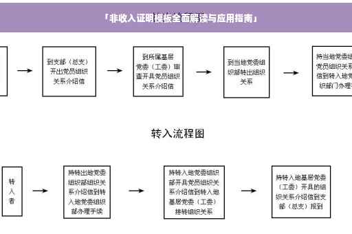 「非收入证明模板全面解读与应用指南」