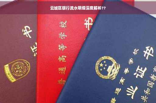 云城区银行流水明细深度解析??