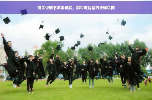 资金证明书范本详解，撰写与解读的正确指南