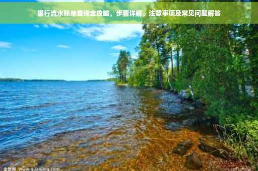 银行流水账单查询全攻略，步骤详解、注意事项及常见问题解答