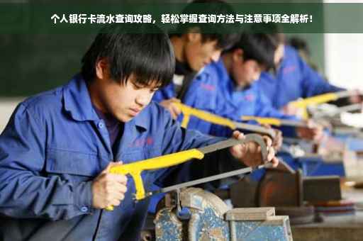 个人银行卡流水查询攻略，轻松掌握查询方法与注意事项全解析！