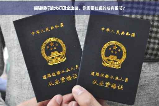 揭秘银行流水打印全攻略，你需要知道的所有细节?