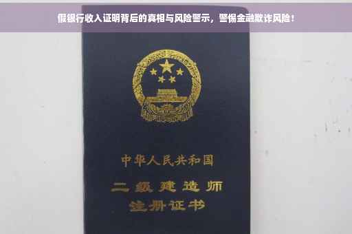 假银行收入证明背后的真相与风险警示，警惕金融欺诈风险！